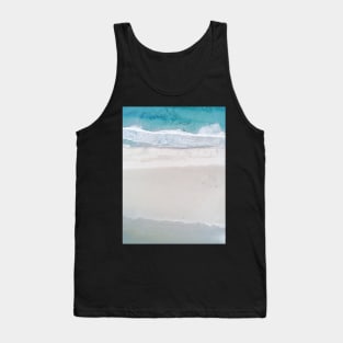 Beach from above Tank Top